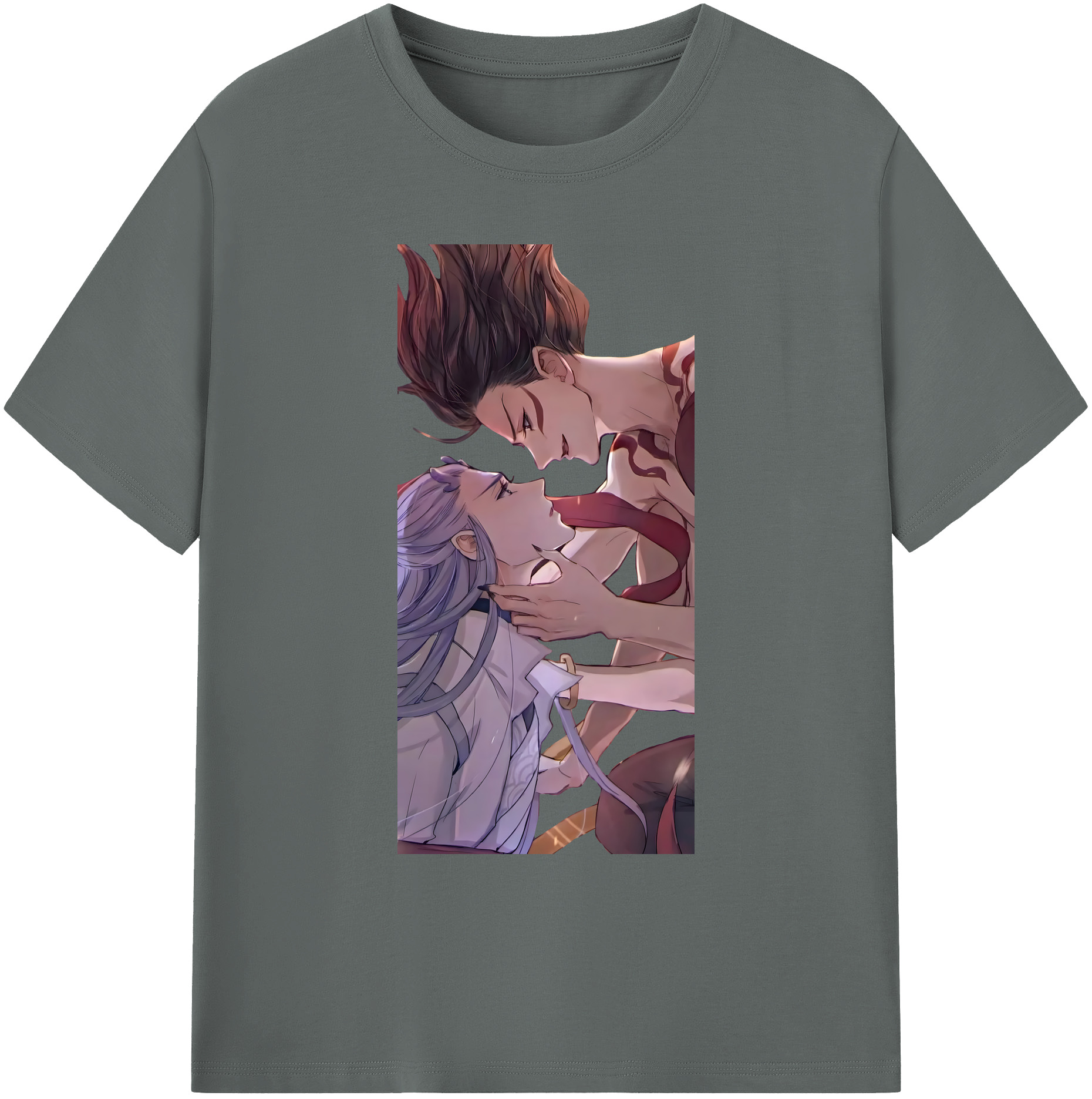 （画像用） Ne Zha 2 ナタ 魔童の大暴れ 綿100％ メンズ半袖Tシャツ｜肌触りやわらか＆通気性